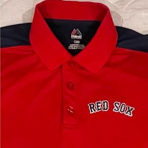 MLB BOSTON RED SOX DRI-FIT POLO SHIRT L